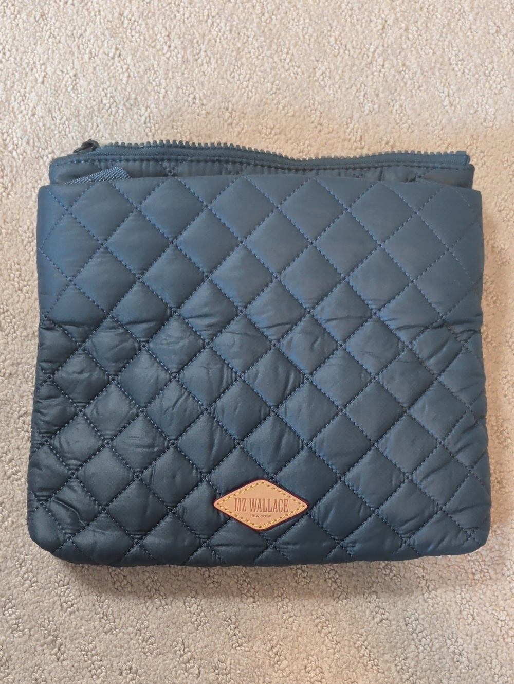 MZ WALLACE Metro Flat Crossbody in Teal NWT - Picture 2 of 5
